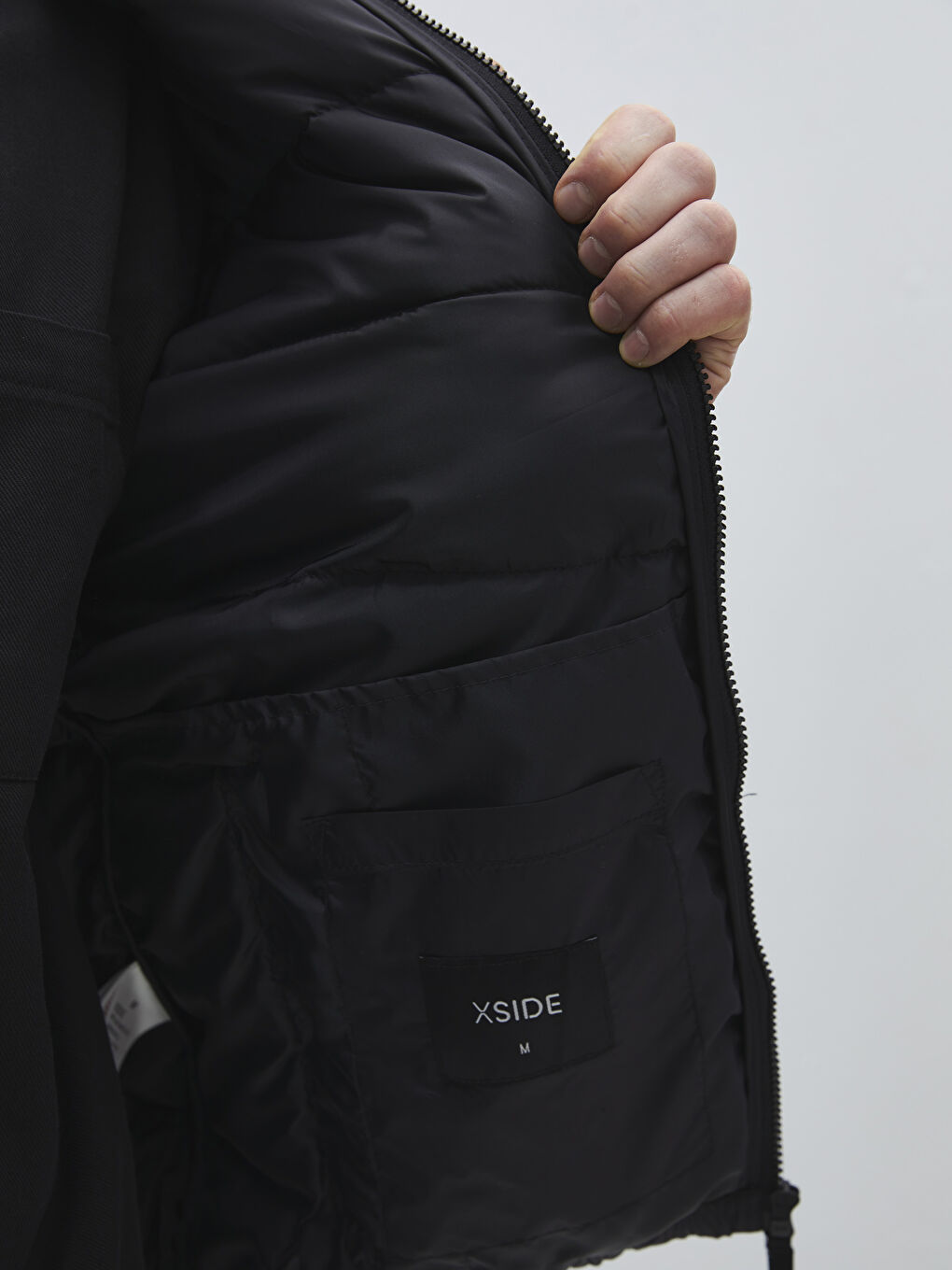 Slim Fit Hooded Men's Puffer Coat-4