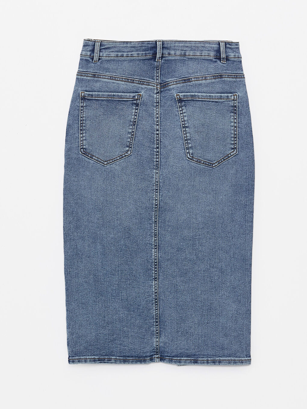 LCWAIKIKI Classic Дънкова пола за жени Slim Fit -S48115Z8-563
