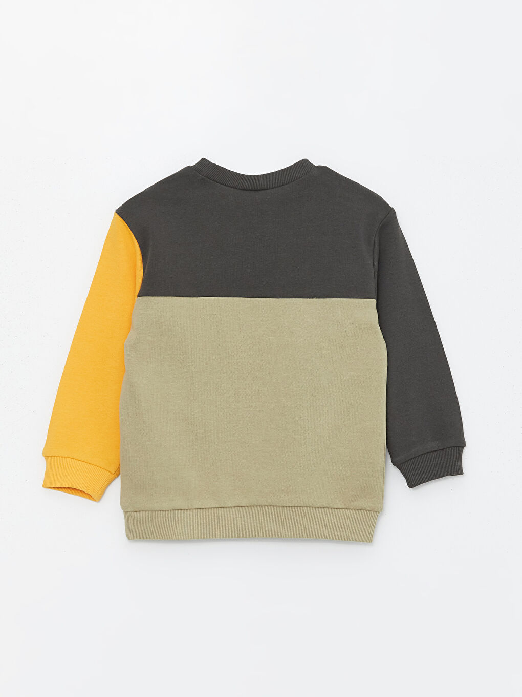 Crew Neck Long Sleeve Printed Baby Boy Sweatshirt -S48122Z1-HEF