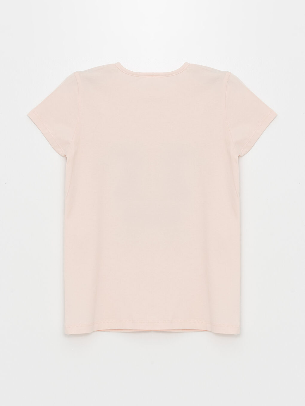 Pembe Bisiklet Yaka Baskılı Kız Çocuk Pijama Üst-1