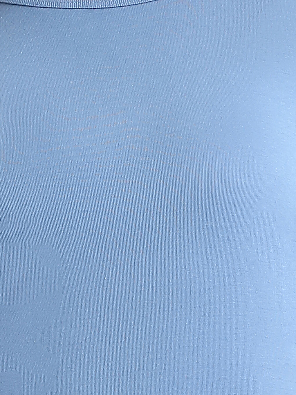 تي شيرت نساء كم طويل بسيط كول مدور-4