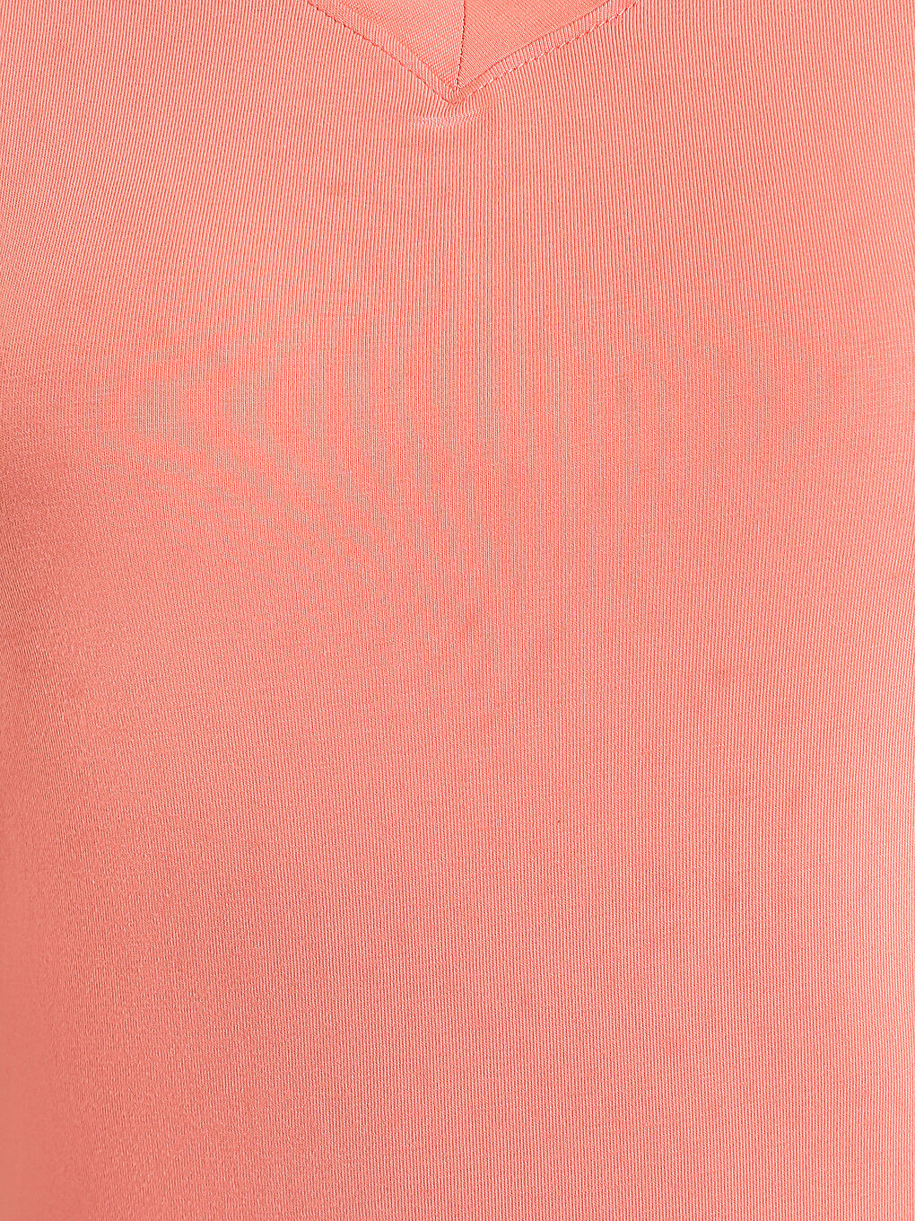 V-ს ფორმის დეკოლტე უბრალო მოკლე სახელო ქალებისთვის მაისური-4