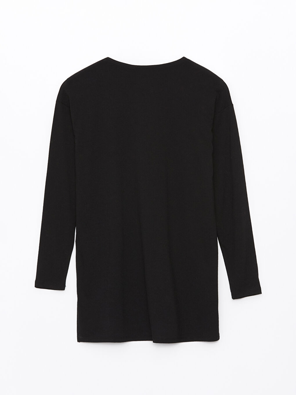 Crew Neck Printed Long Sleeve Women's T-shirt -S48219Z8-CVL