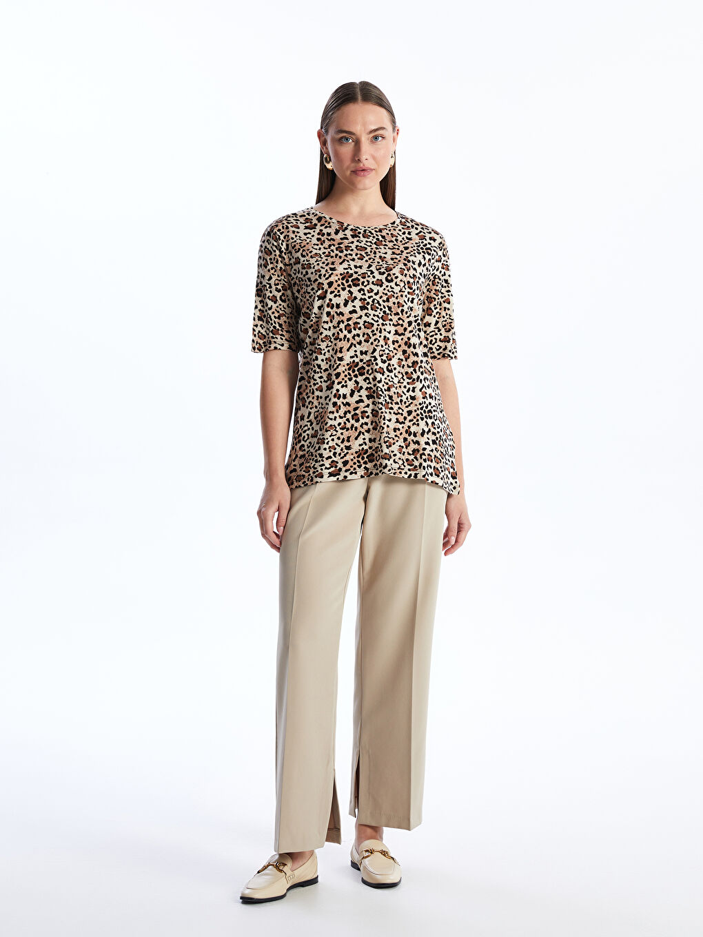 BEŽ Bluza Žena -S48225Z8-LQB