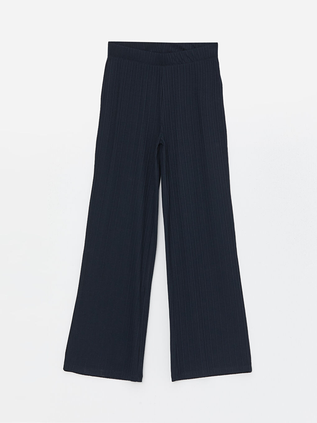 Elasticated Waist Plain Wide Leg Women's Sweatpants -S48274Z8-E1J