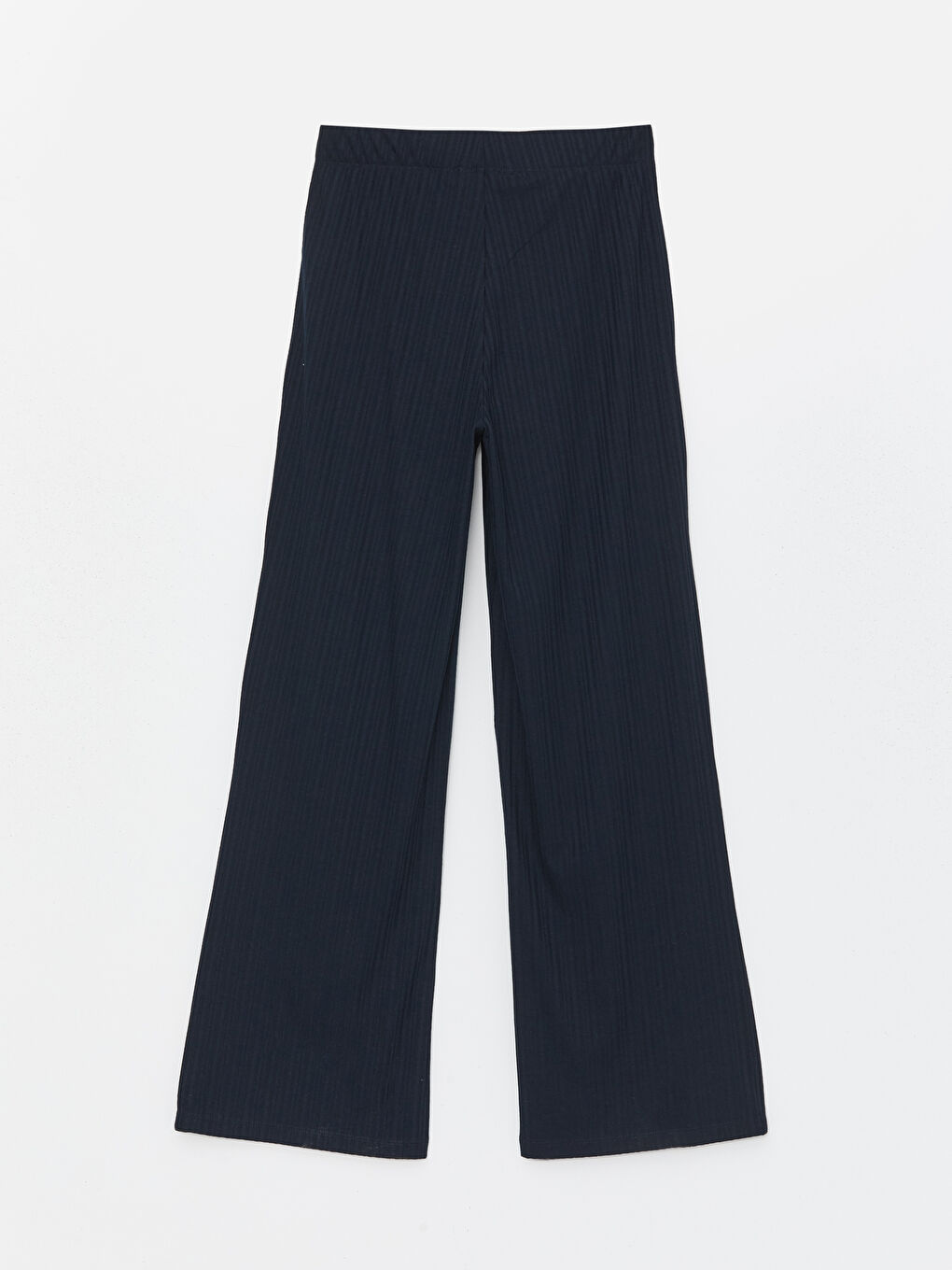 Elasticated Waist Plain Wide Leg Women's Sweatpants -S48274Z8-E1J