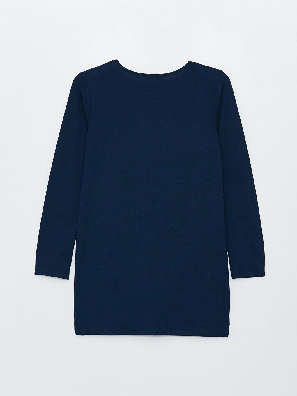 Crew Neck Printed Long Sleeve Women's T-shirt -S48286Z8-E1J