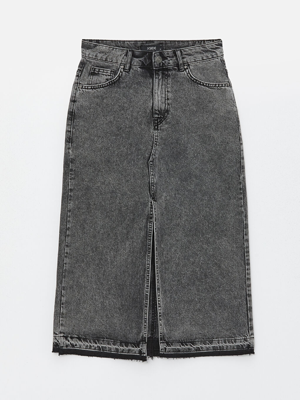 Slim Fit Women Jean Skirt -S48288Z8-SUV