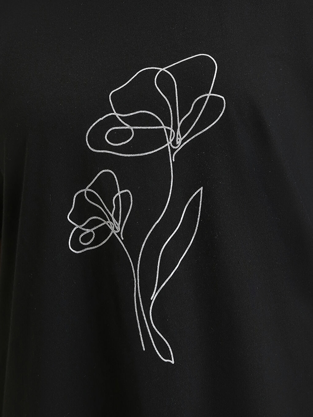 T-shirt pour Femmes à Manches Courtes avec Col Rond Orné de Strass-4