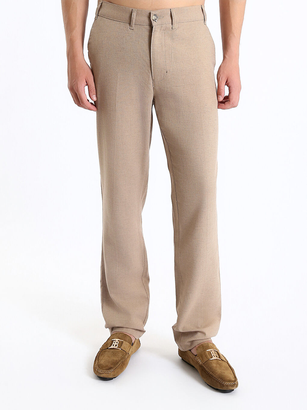 SOUTHBLUE Standardni kroj Poplin Muške Pantalone -S48357Z8-QTD