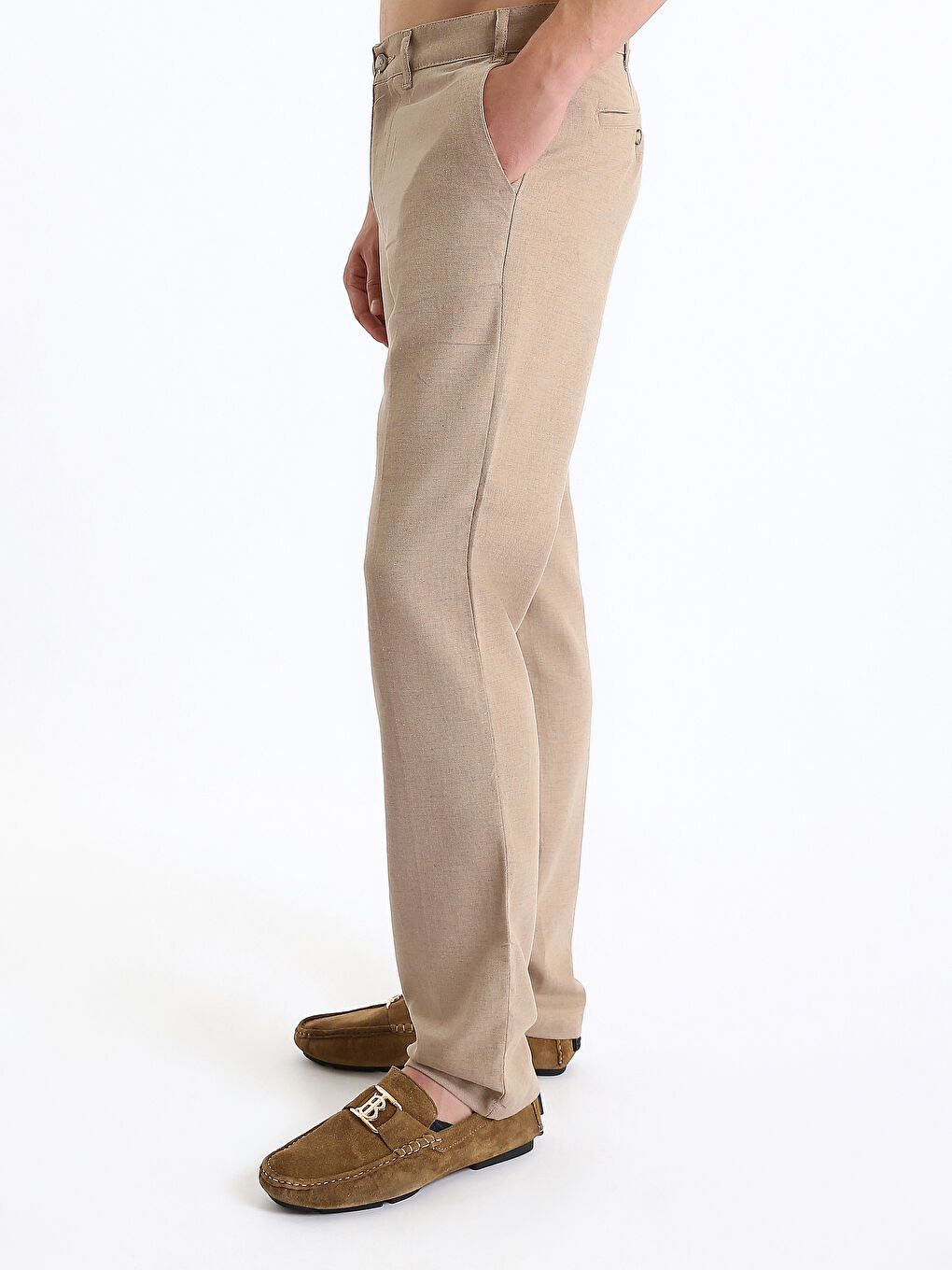 SOUTHBLUE Standardni kroj Poplin Muške Pantalone -S48357Z8-QTD