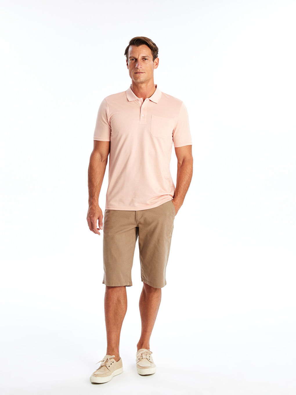 Comfortable Fit Men's Bermuda Shorts -S48368Z8-SXL