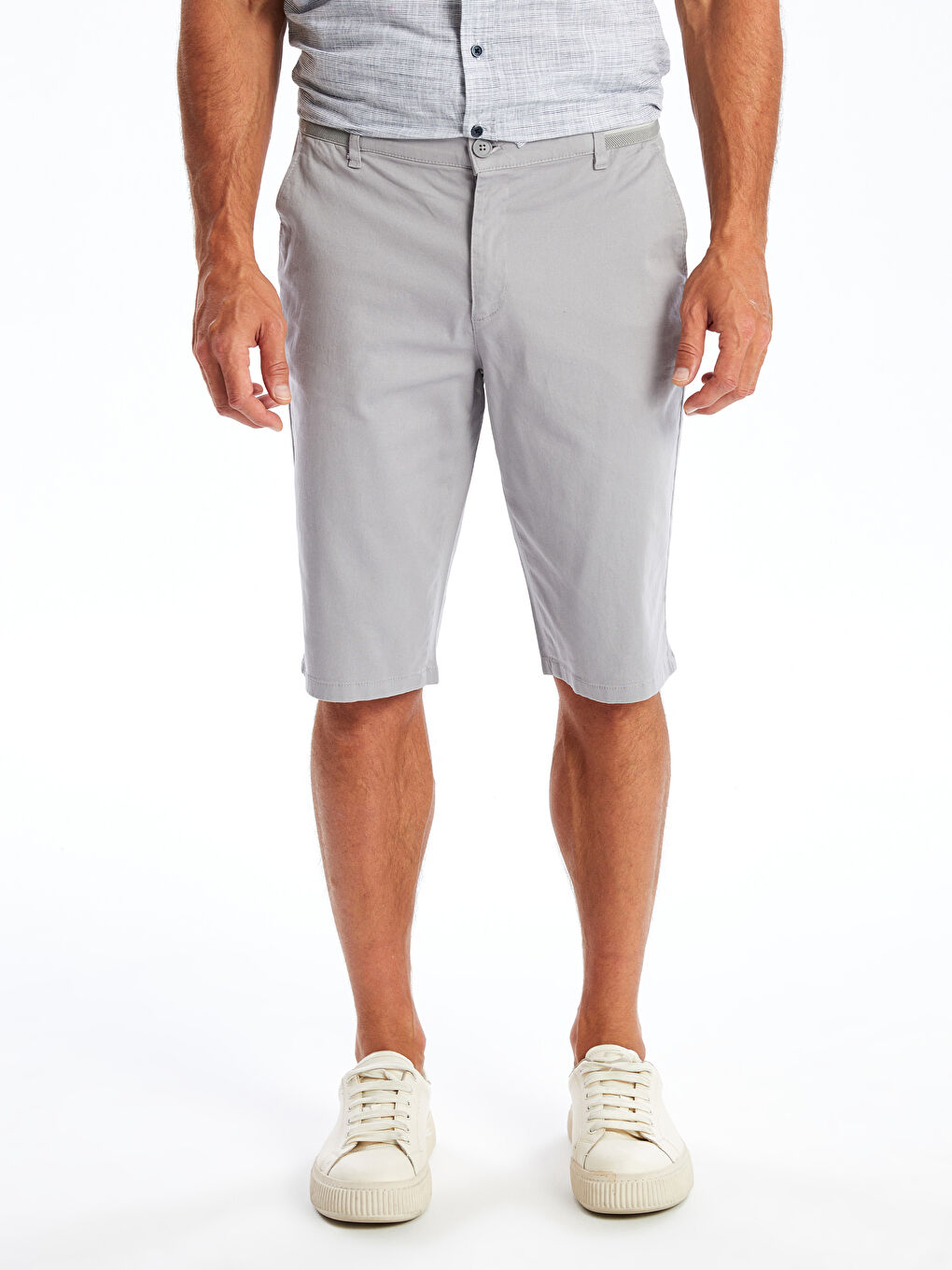 Comfortable Fit Men's Bermuda Shorts -S48368Z8-Y2F