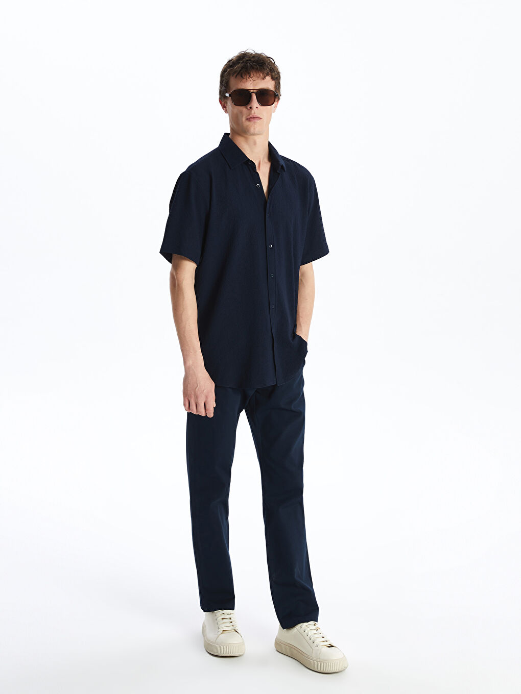 Standard Fit Men's Trousers -S48375Z8-RFH