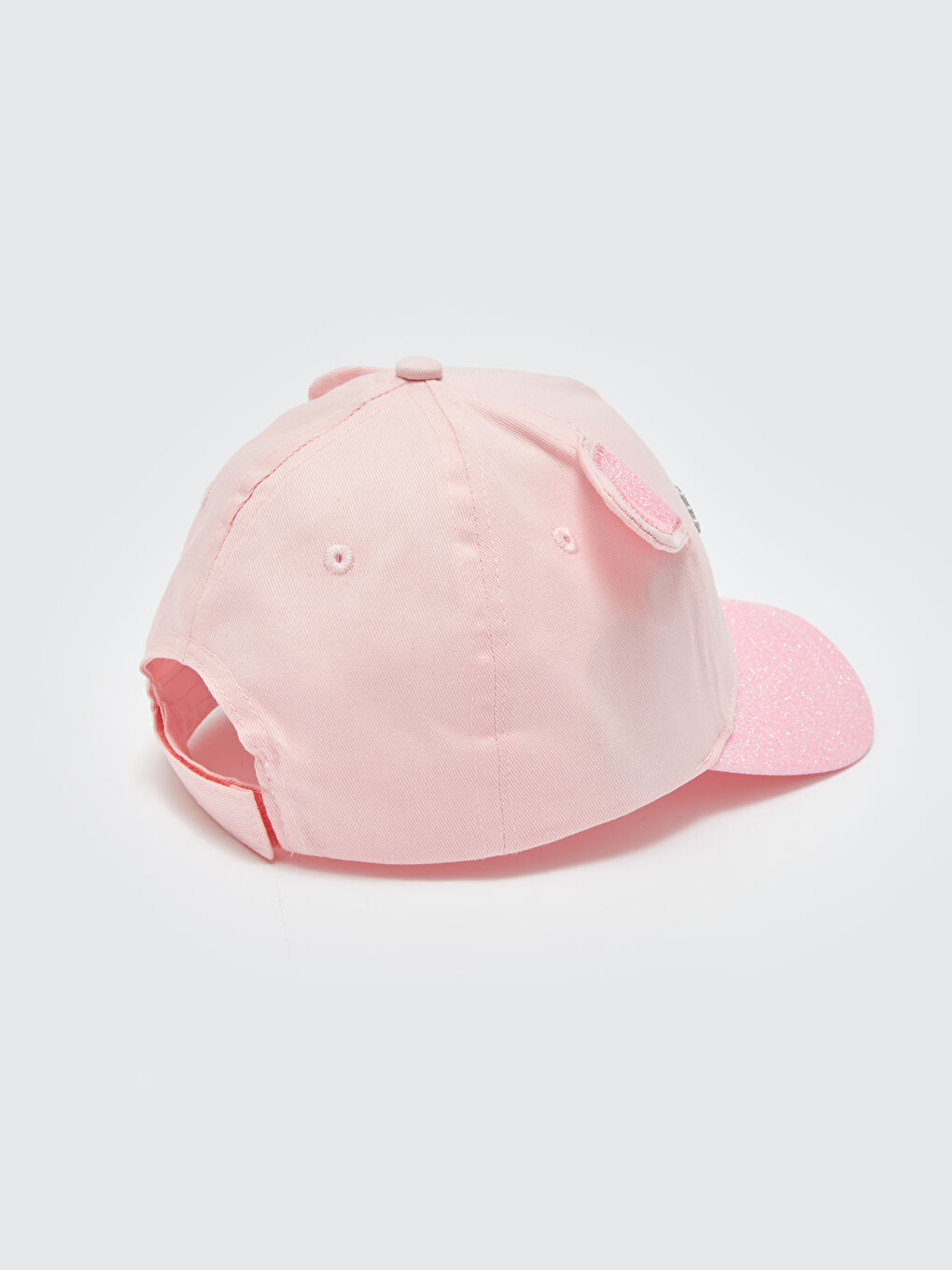 Pembe Nakışlı Kız Çocuk Kep Şapka-3