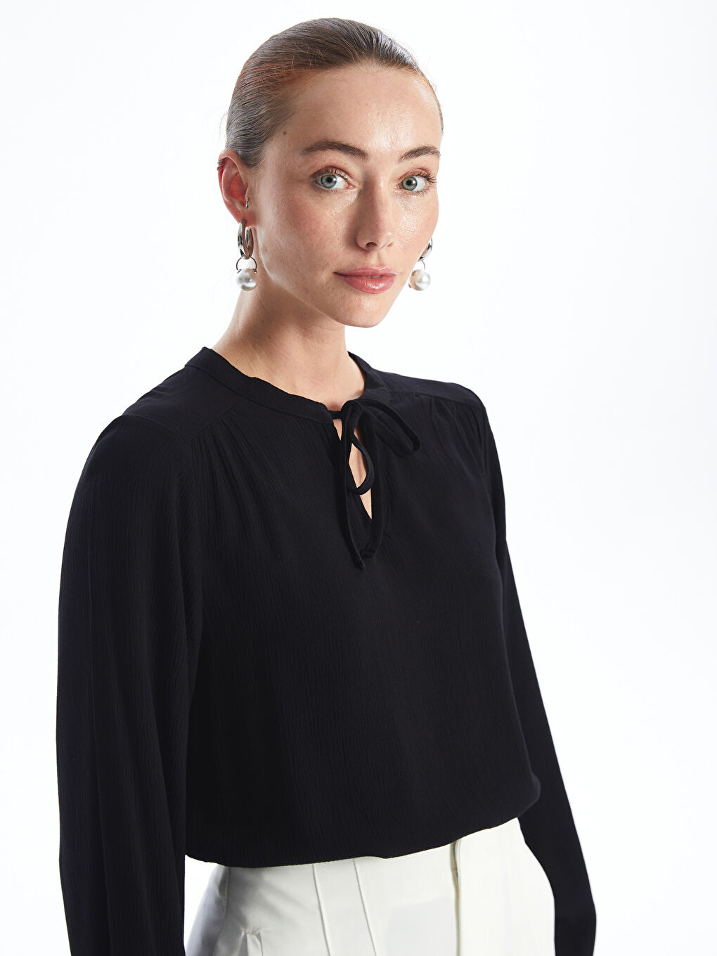 بلوزة نسائية سادة -S48401Z8-CVL