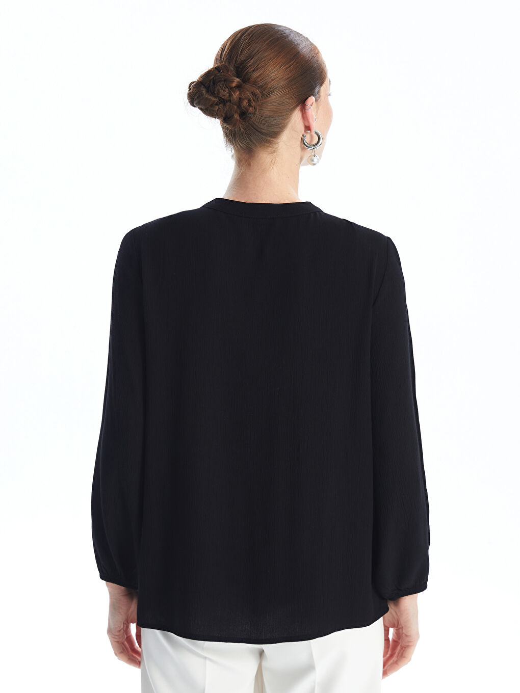 بلوزة نسائية سادة -S48401Z8-CVL