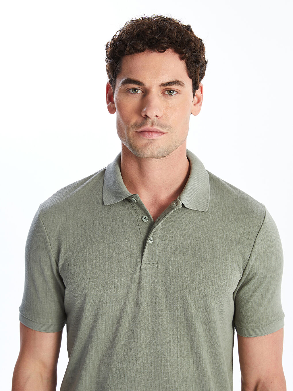تيشيرت أخضر رجل -S48475Z8-QR5