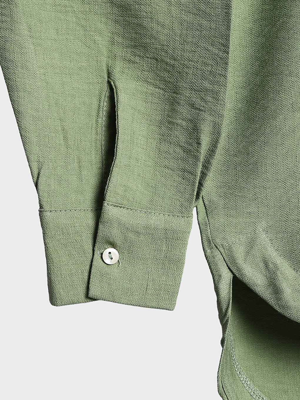 Plain Long Sleeve Women's Shirt-3