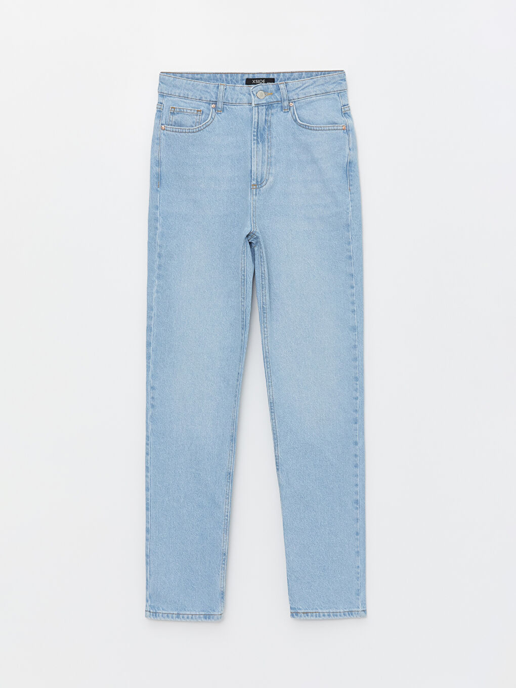 Straight Fit Women's Denim Trousers -S48503Z8-S54