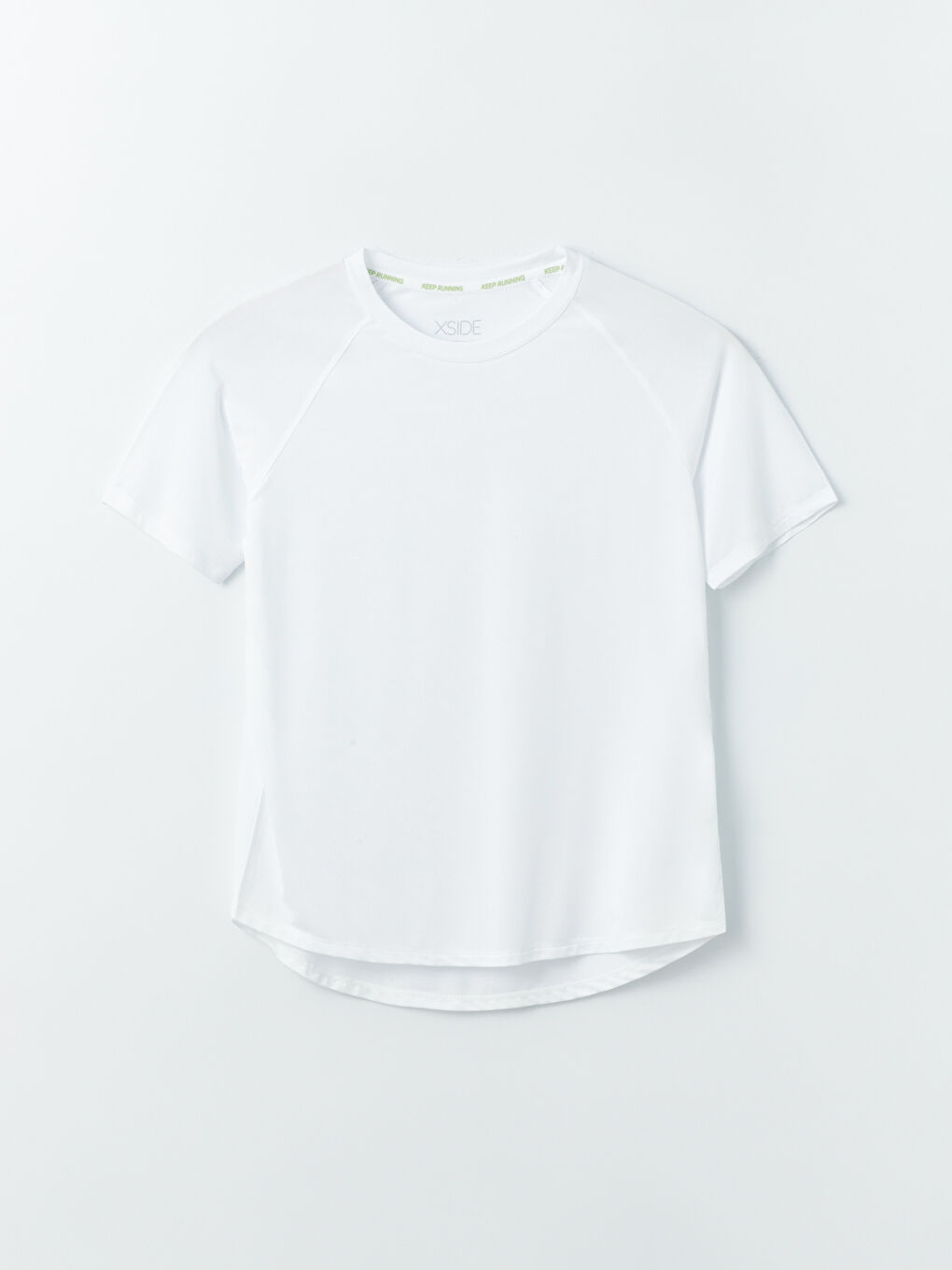 Crew Neck Reflective Printed Short Sleeve Women's Sports T-Shirt -S48522Z8-R9J