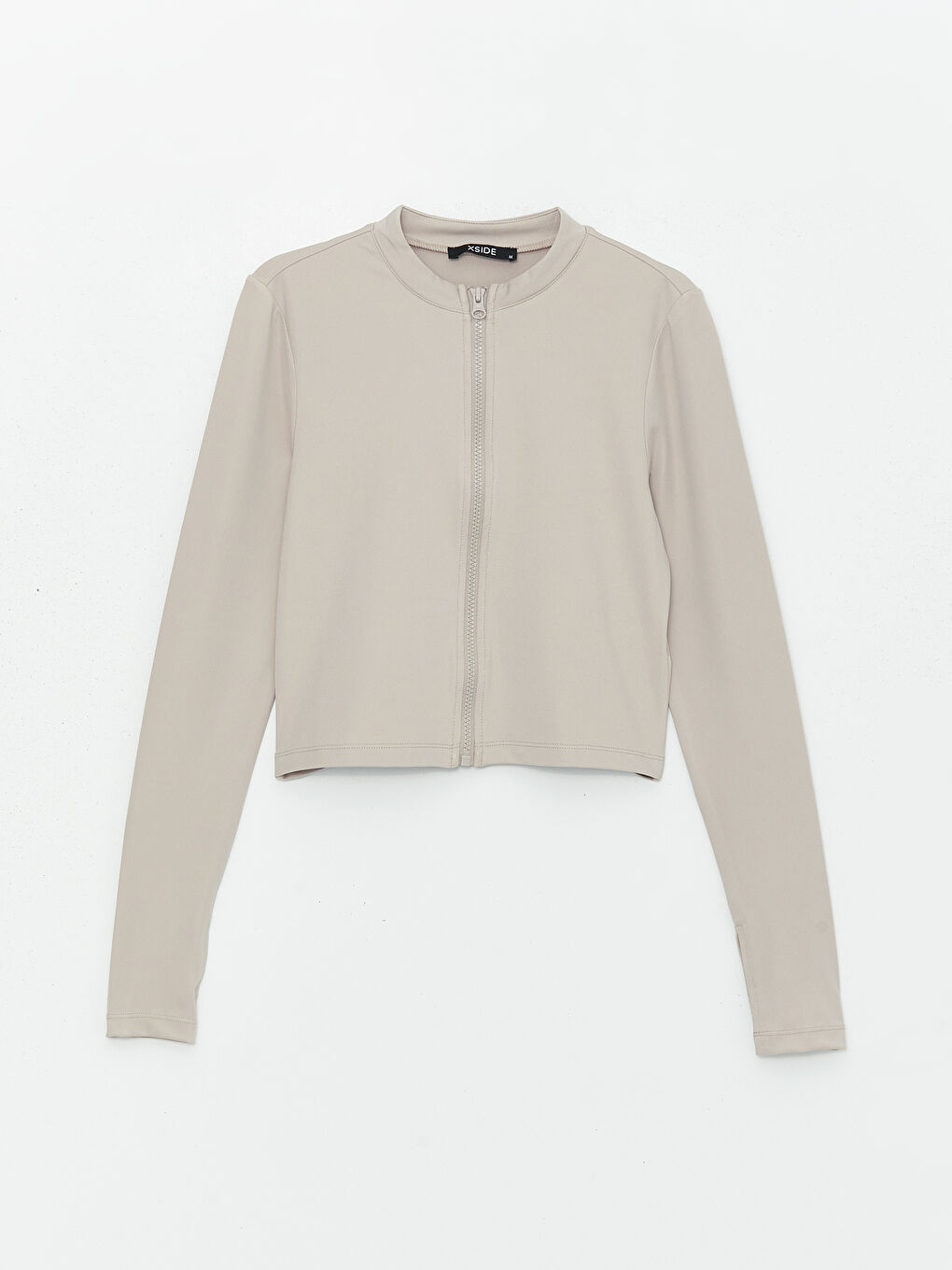 Xside Active Sweat Zippé Court à Col Rond pour Femmes -S48523Z8-SKK