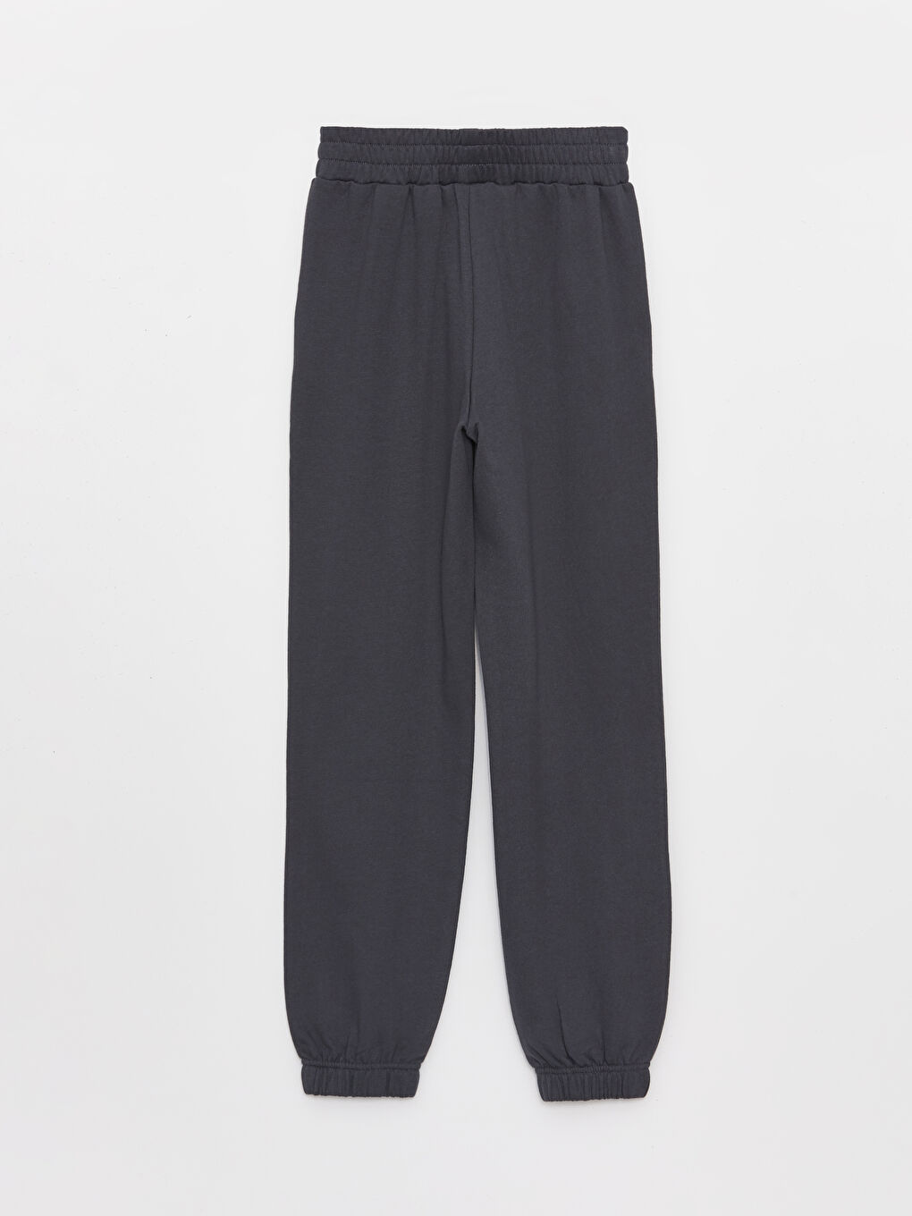 Women's Elasticated Waist Plain Jogger Sweatpants-6