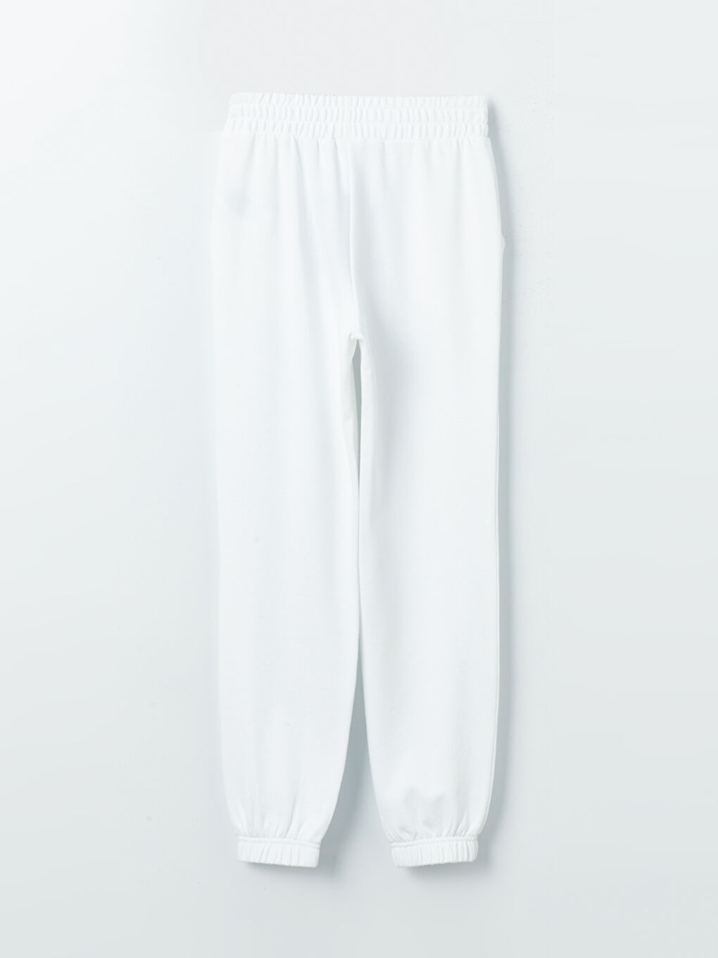 Women's Elasticated Waist Plain Jogger Sweatpants -S48525Z8-Q6K