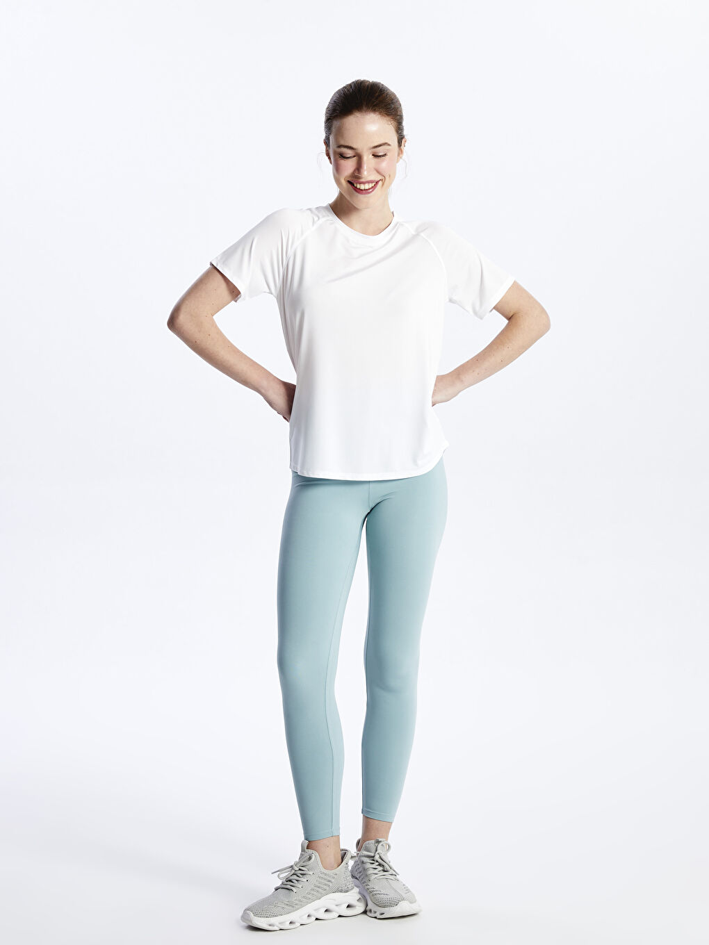 Elasticated Waist Women's Leggings -S48528Z8-VJ5