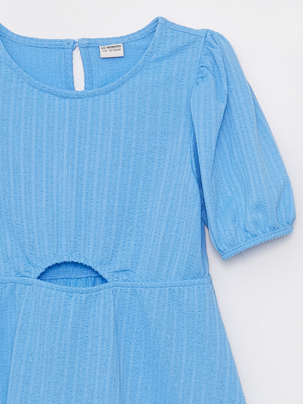 Платье с круглым вырезом для девочек-2