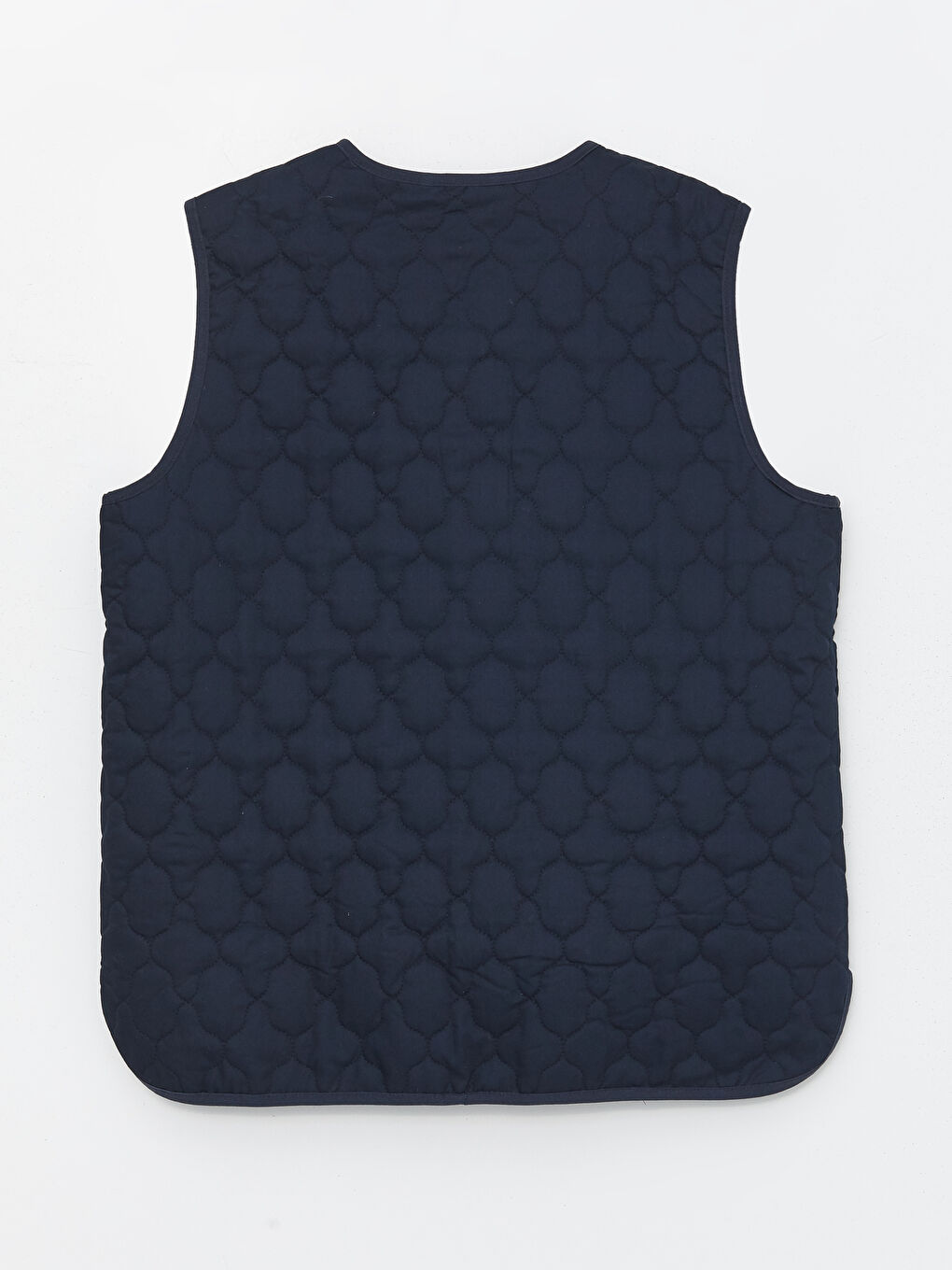 Crew Neck Quilted Women's Puffer Vest -S48563Z8-E1J