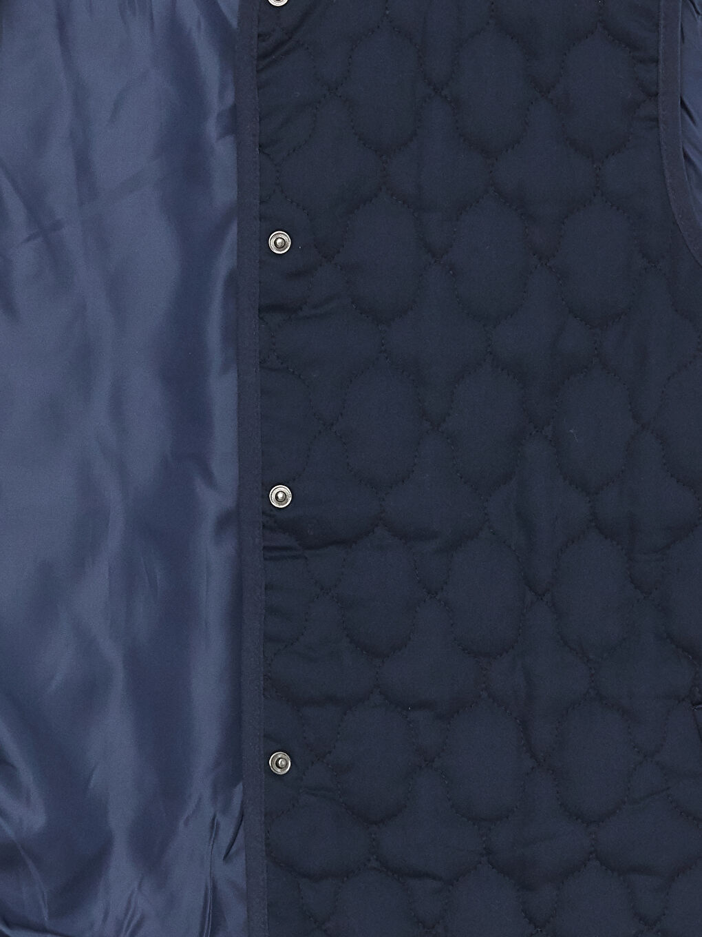 Crew Neck Quilted Women's Puffer Vest -S48563Z8-E1J