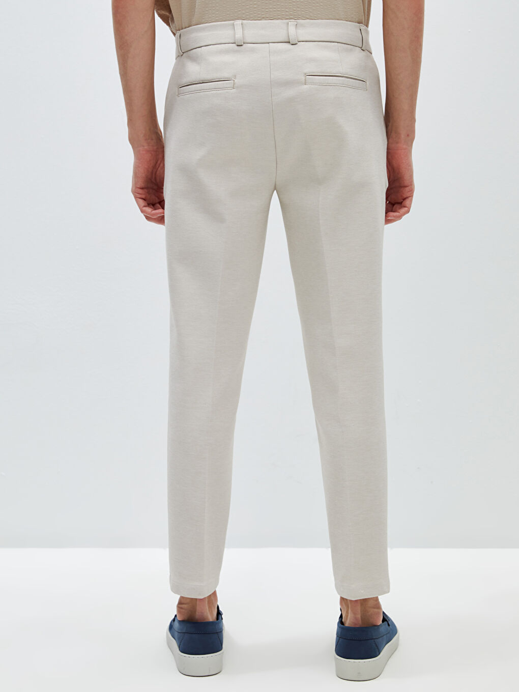 LCW Vision Bej Slim Fit Erkek Pantolon - 4