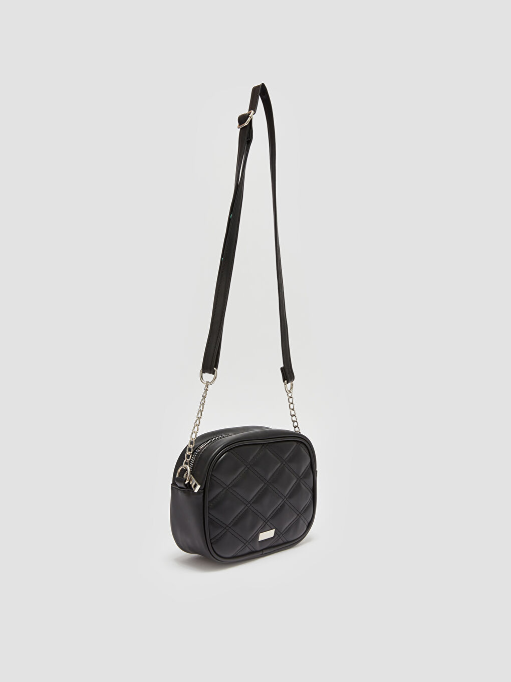 Leather-Look Women's Crossbody Bag -S48651Z8-CVL