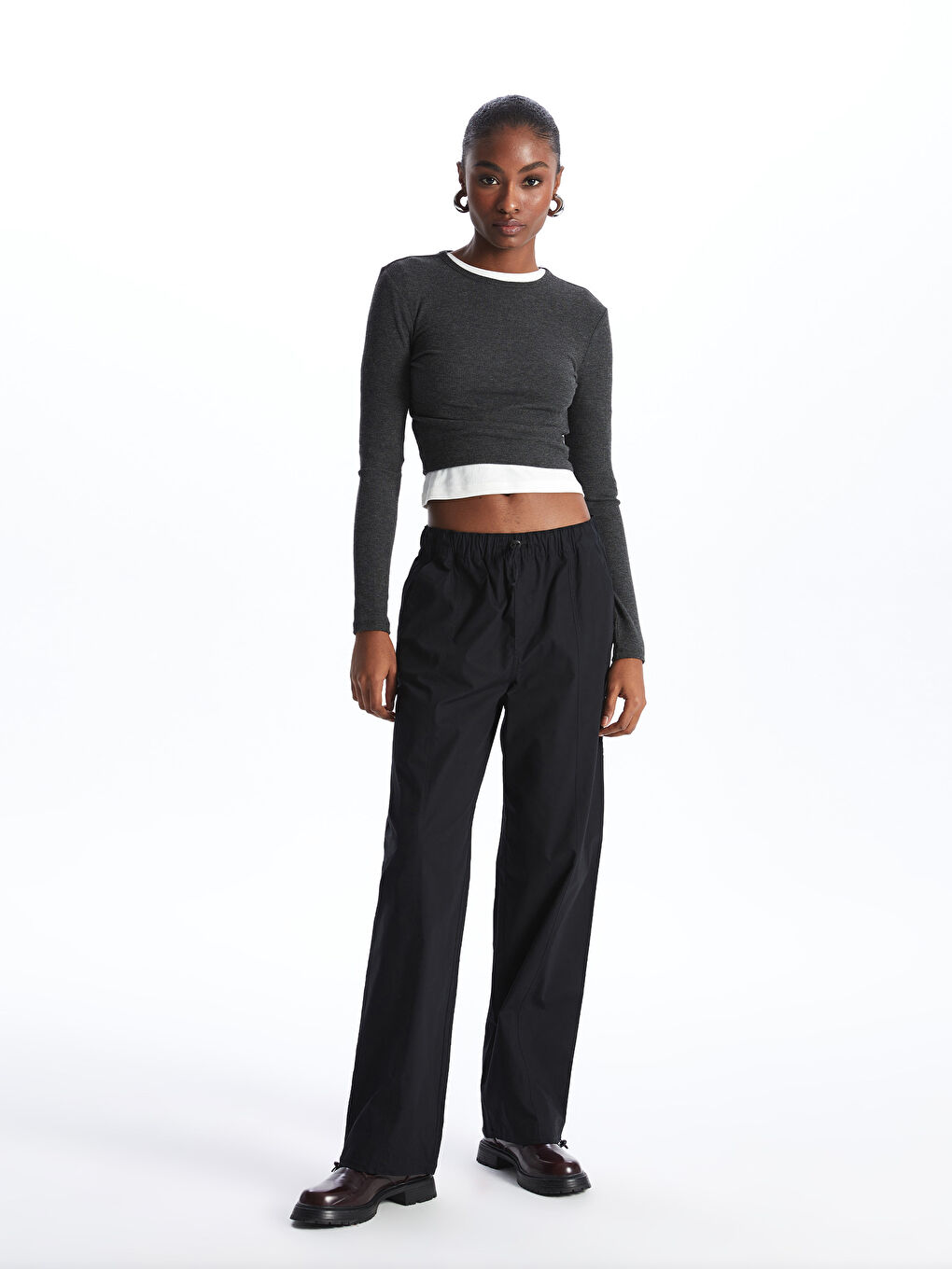 CRNA Pantalone Žena -S48652Z8-CVL