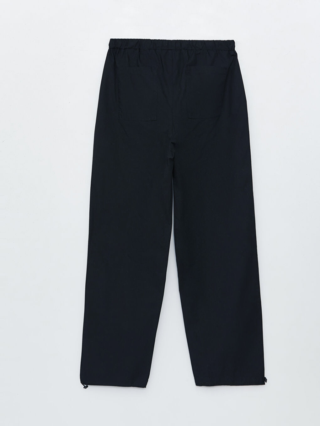 Women's Elastic Waist Straight Parachute Trousers -S48653Z8-CVL