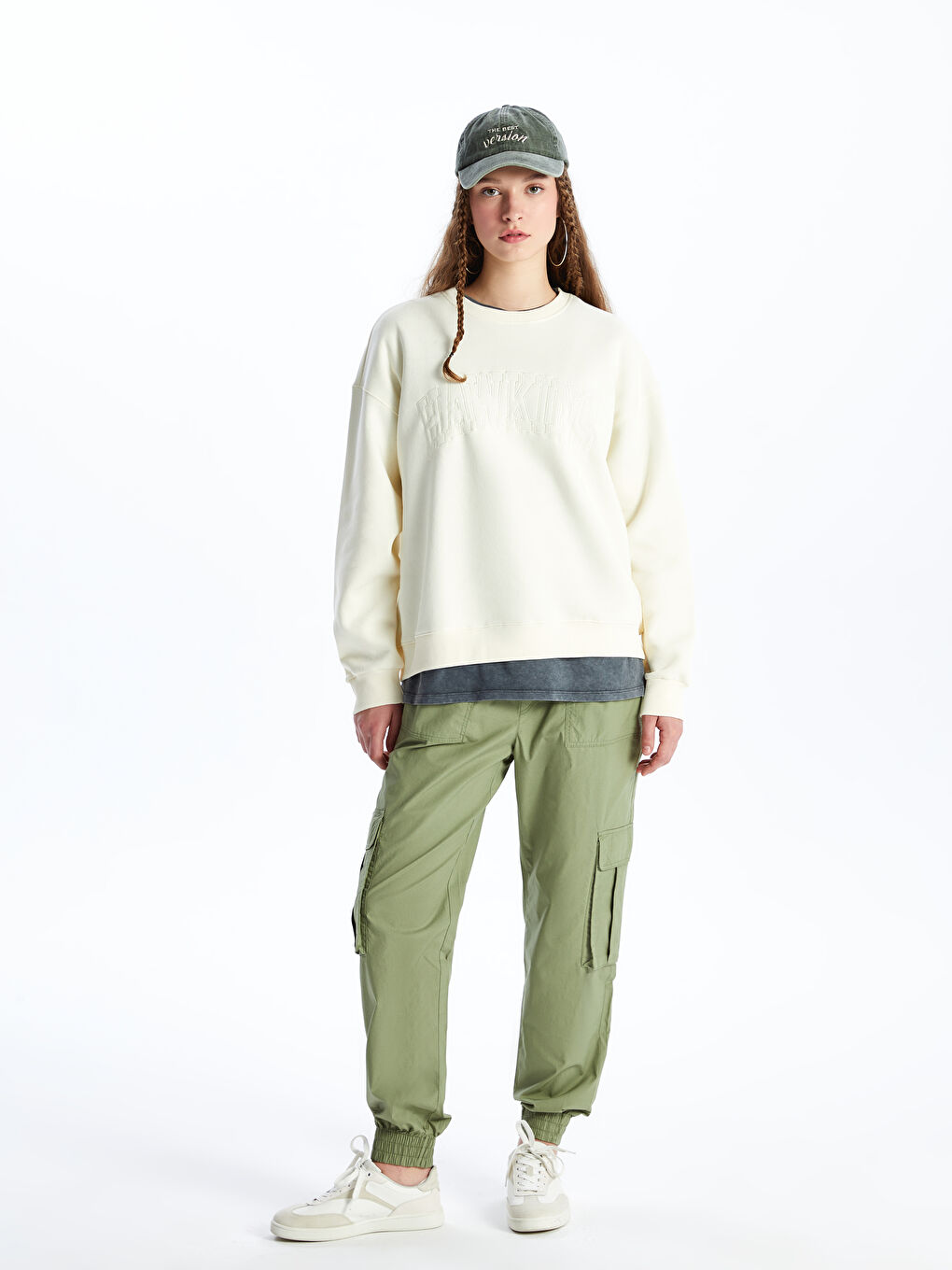 TAMNO ŽUTA Jogger pantalone Žene -S48654Z8-K6F