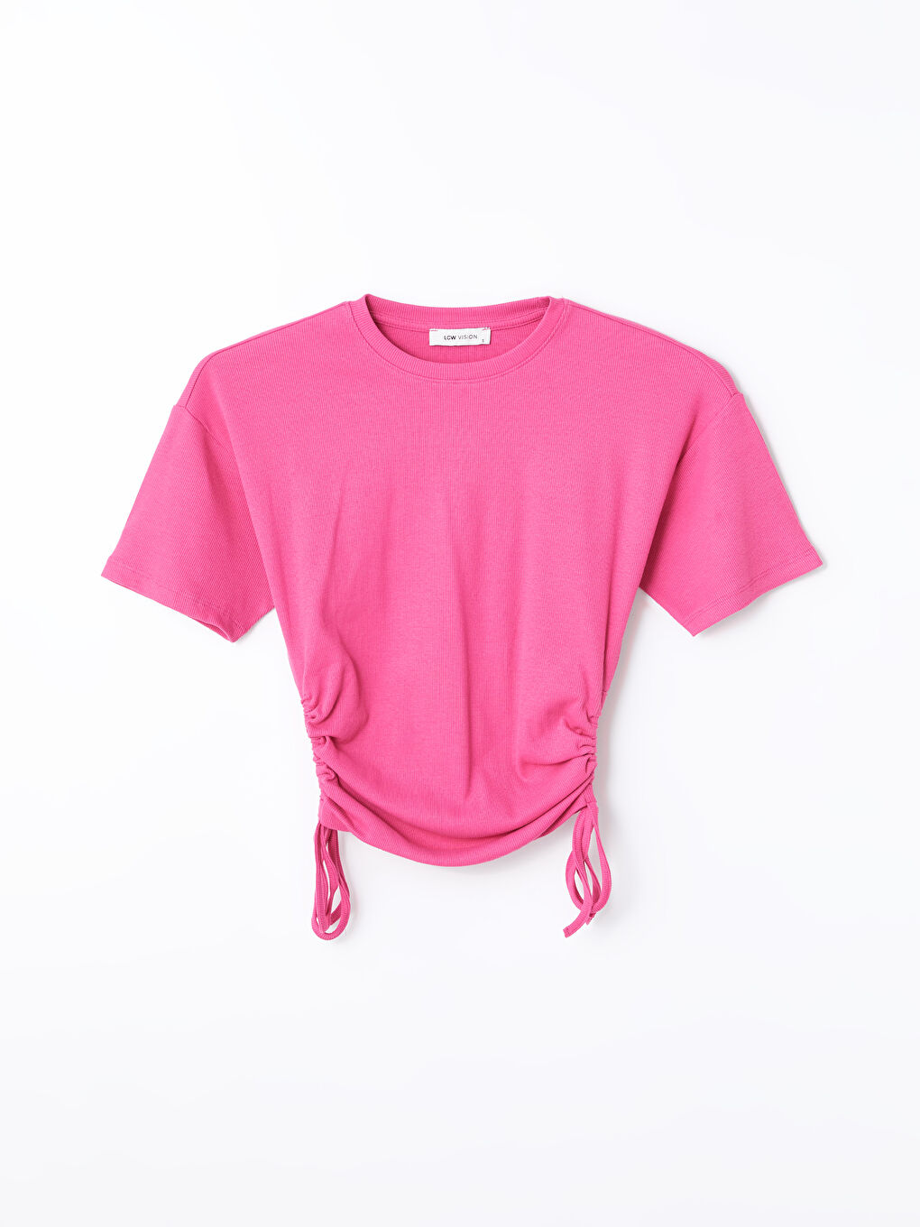 Crew Neck Plain Short Sleeve Women's T-Shirt -S48699Z8-GRK