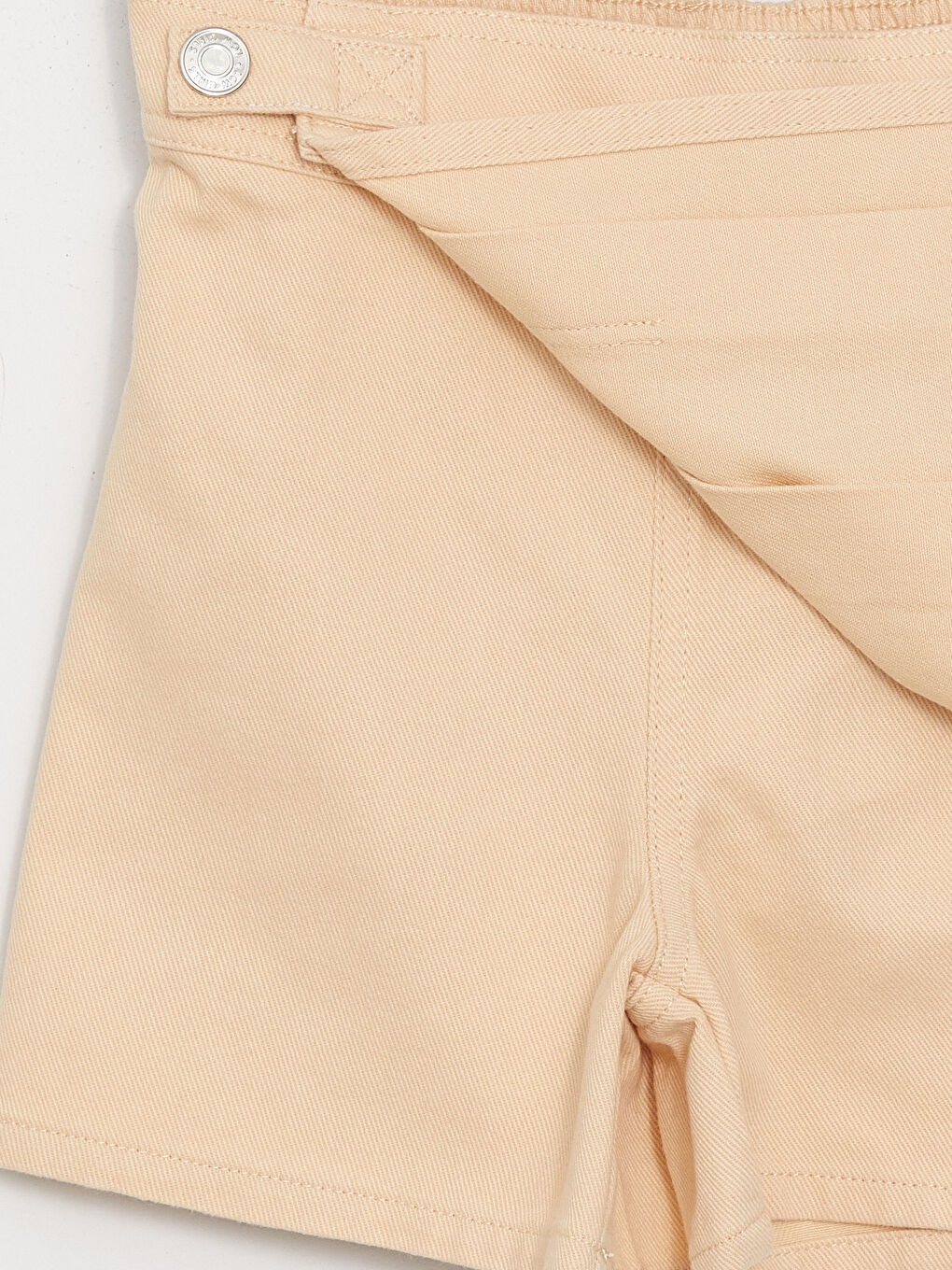 Jupe Courte Fille à Taille Élastiquée-2