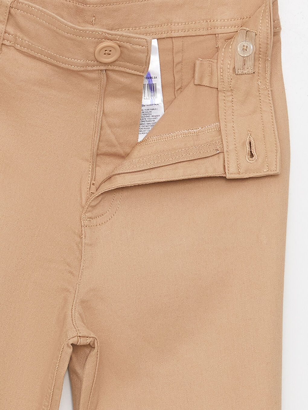 Қыздарға арналған серпімді белдігі реттелетін шалбар-2