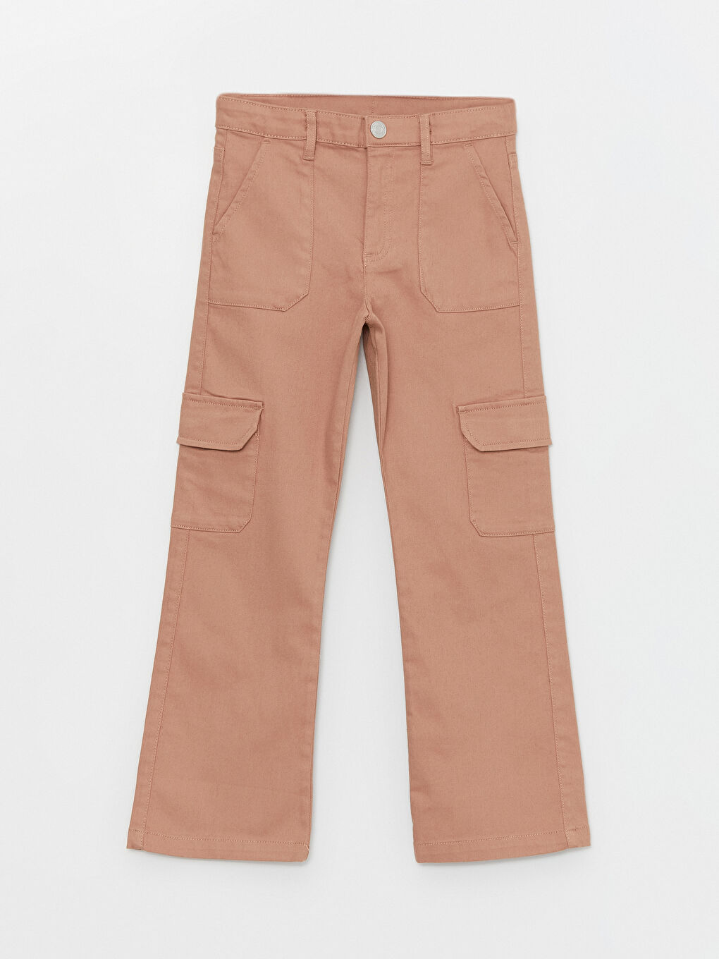 Pantalone za devojčice sa podesivim elastičnim strukom -S48741Z4-GN0