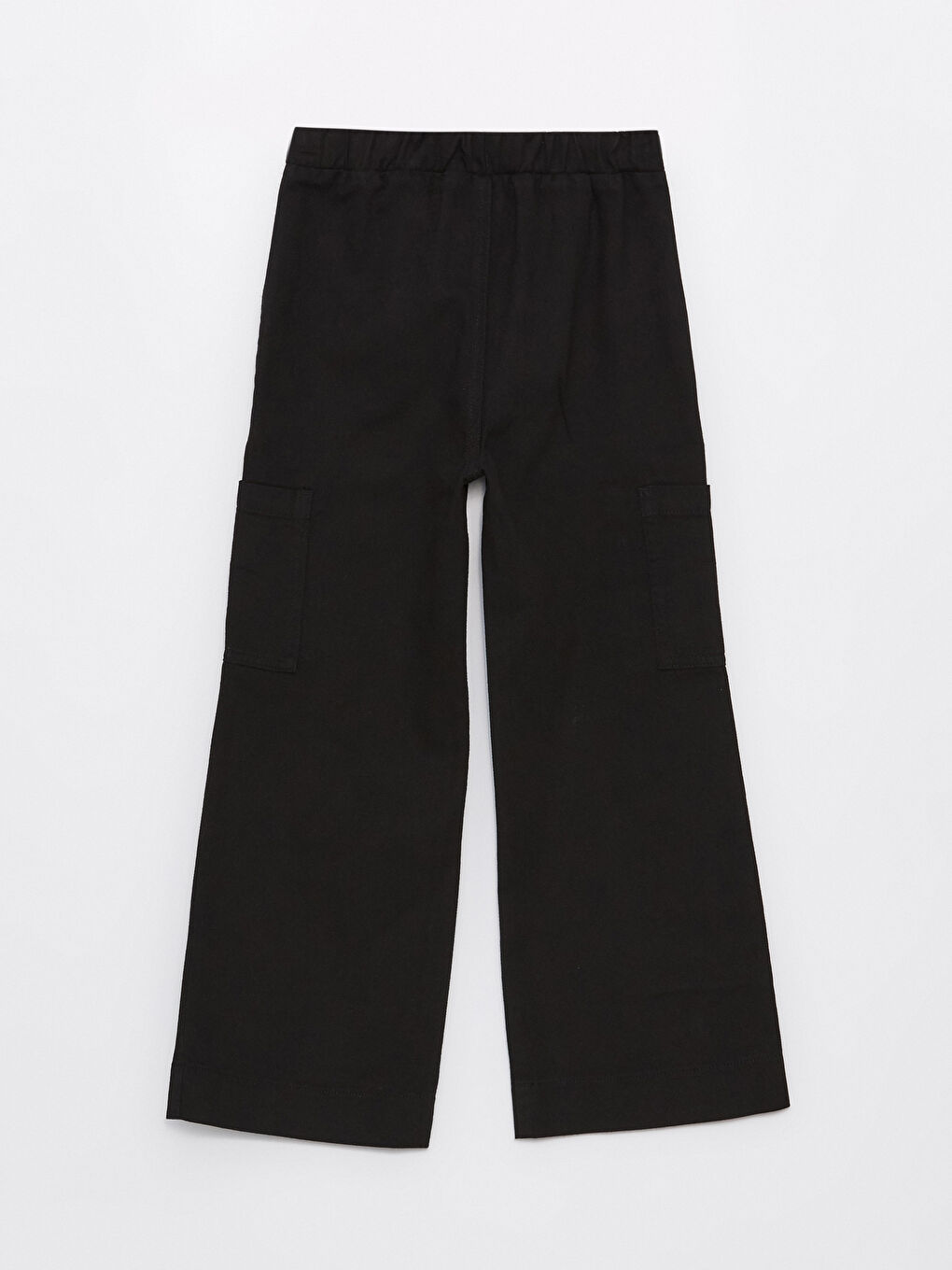 Брюки для девочек с регулируемой эластичной талией-1