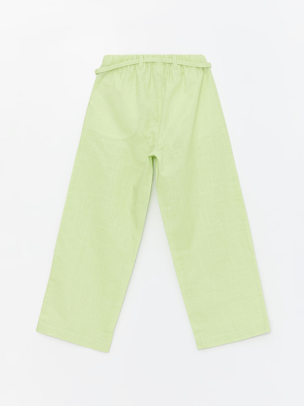 LCW Kids Elasticated Waist Wideleg Girls' Trousers -S48752Z4-FX8