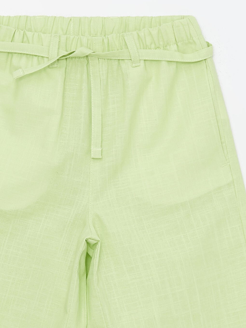 LCW Kids Elasticated Waist Wideleg Girls' Trousers -S48752Z4-FX8