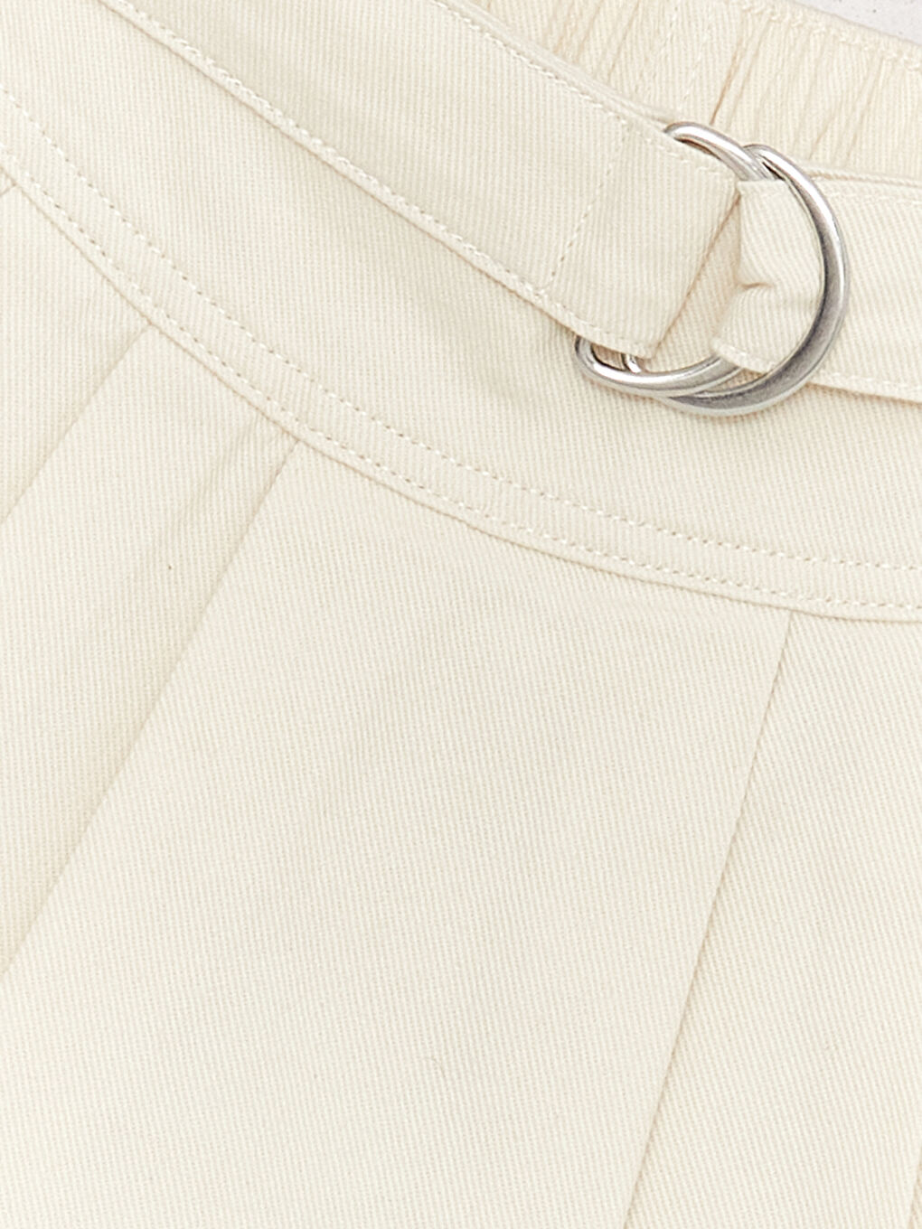 شۆرتی تەنوورەی چینی چینی کچان بە کەمەر لاستیک-2