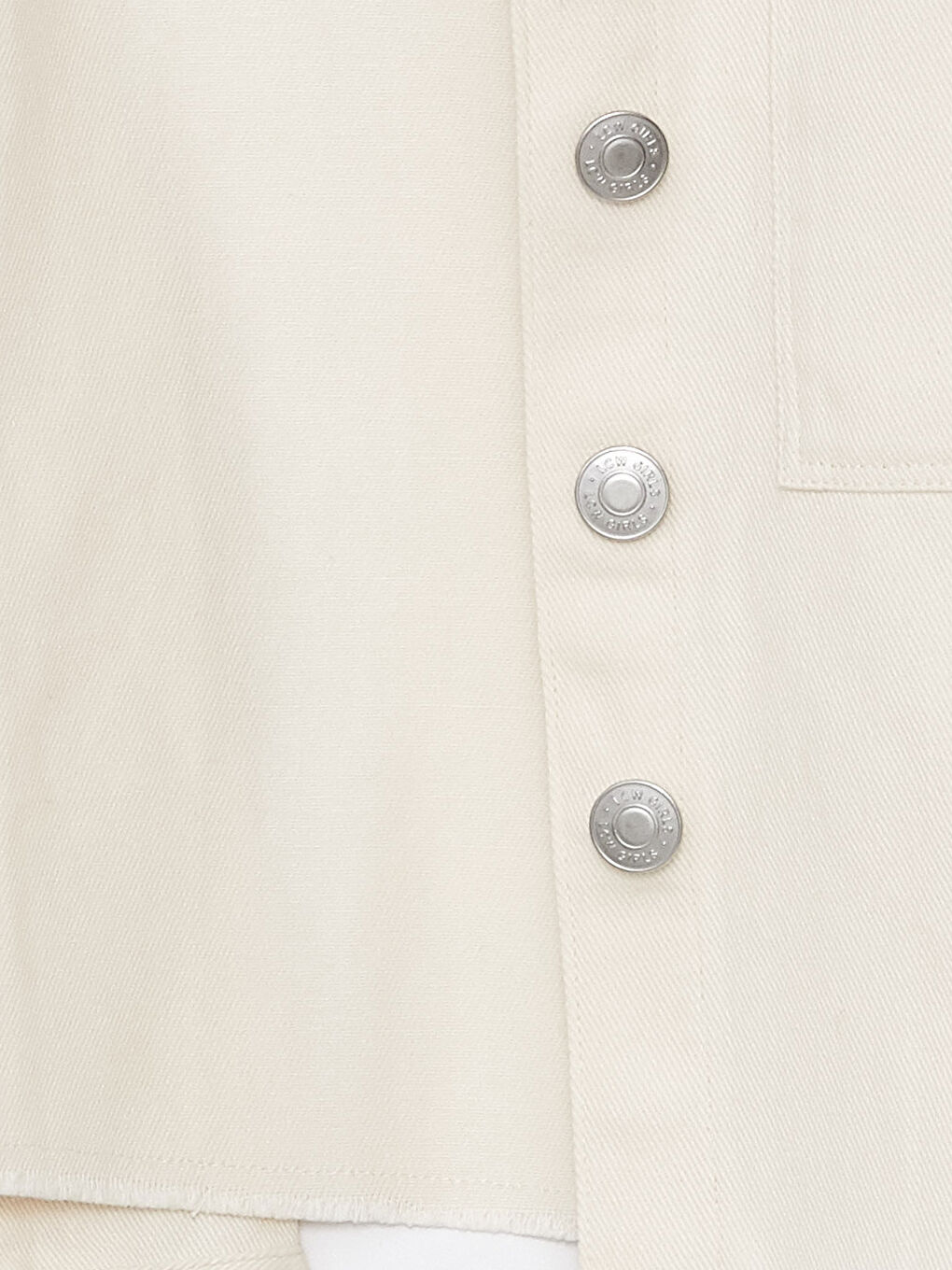 Basic Long Sleeve Girls' Shirt Jacket -S48798Z4-FRC