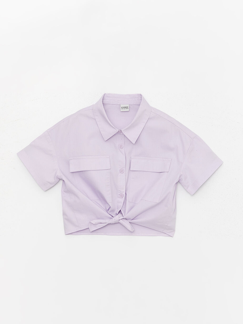 LCW Kids Basic Kurzarmhemd für Mädchen -S48801Z4-G2N