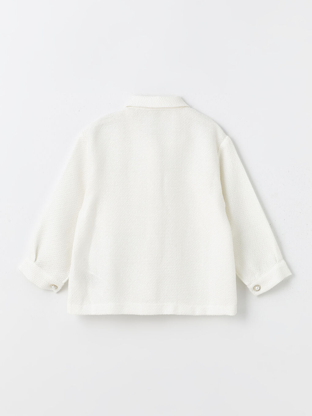 Long Sleeve Girls' Shirt Jacket -S48808Z4-FDU