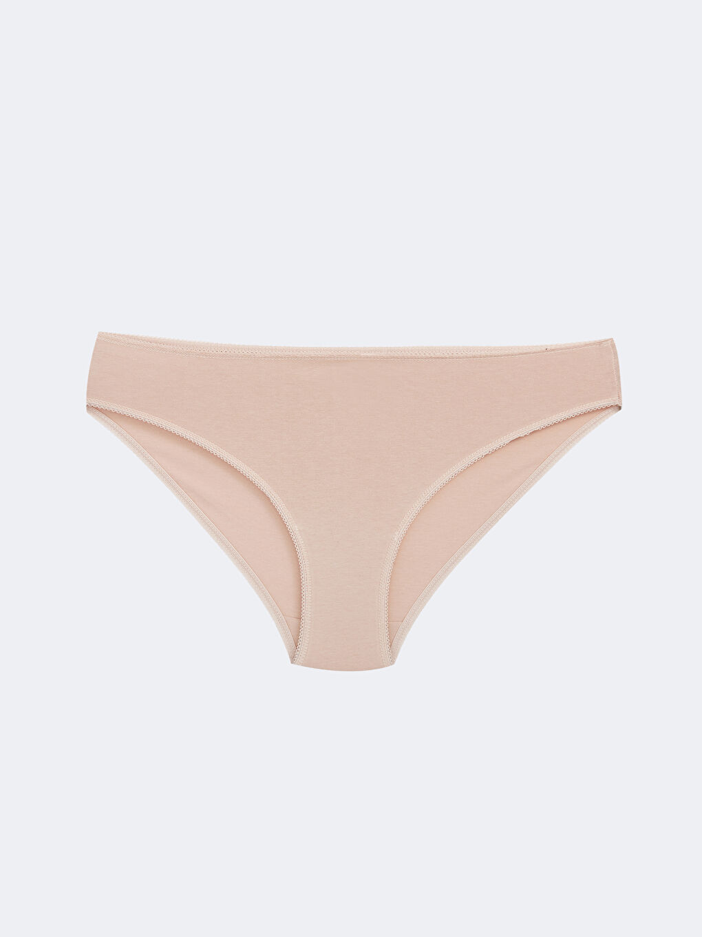 Pembe Düz Bikini Külot