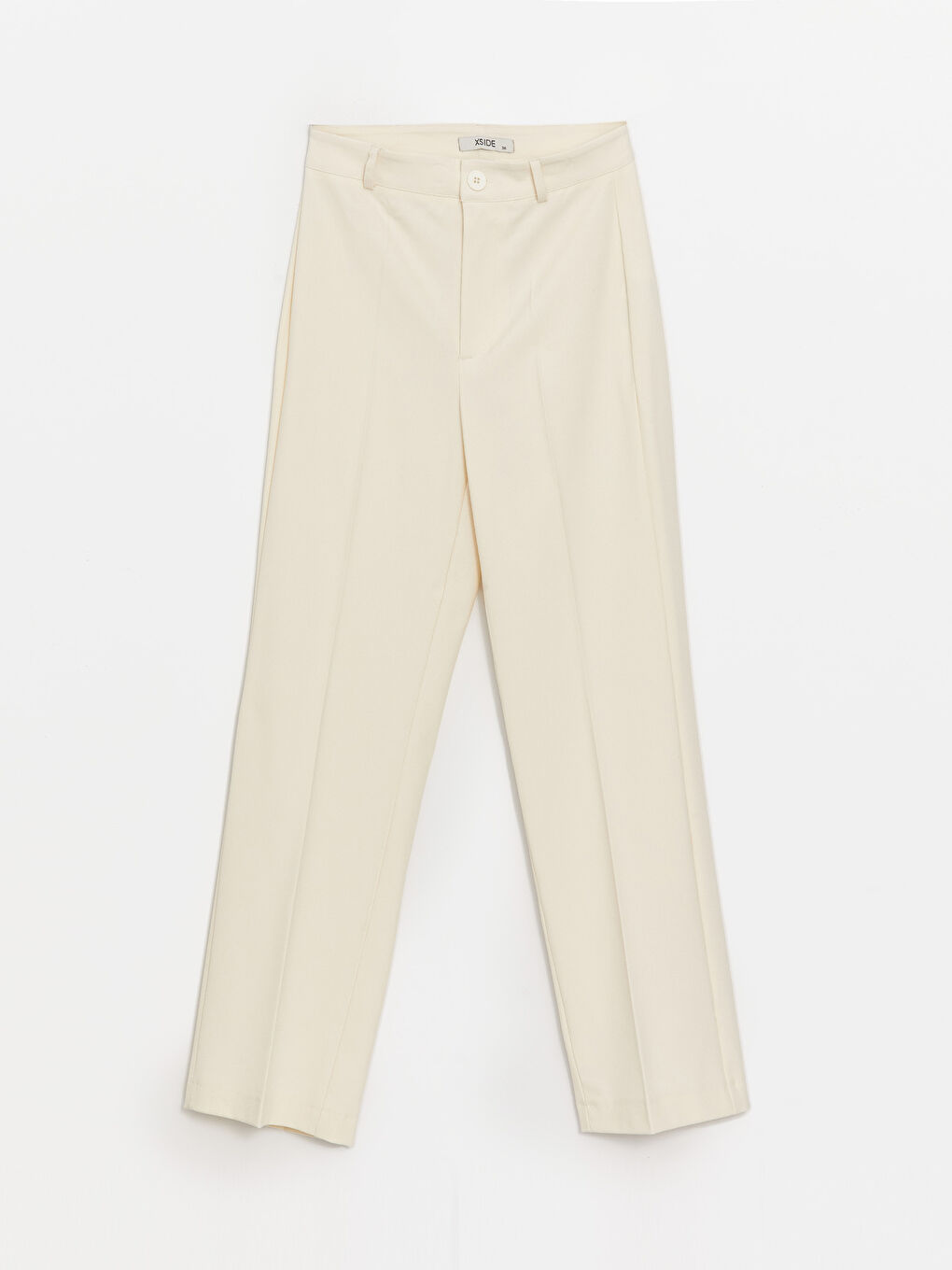 Standard Fit Plain Wide Leg Women's Trousers -S48922Z8-VKK